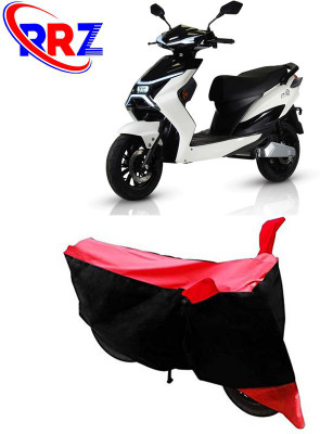 RRZ Waterproof Two Wheeler Cover for Electric Cruz(X1, Black, Red)