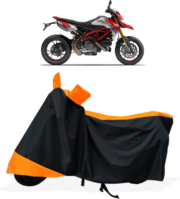 Tricway Two Wheeler Cover for Ducati(Hypermotard, Orange)