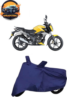 WRAPSTRIC Waterproof Two Wheeler Cover for TVS(Raider, Blue)