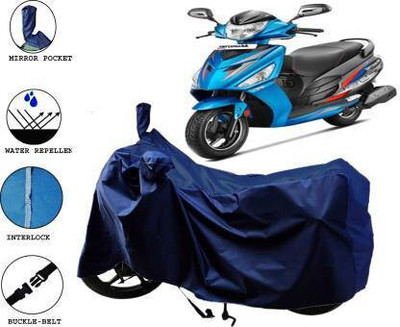 DeepShakshi AUTOMOTIVE Waterproof Two Wheeler Cover for Hero(Maestro Edge, Blue)