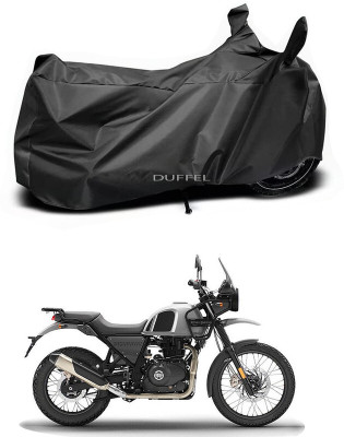 Duffel Two Wheeler Cover for Royal Enfield(Black)