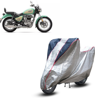GGK RANTAL Waterproof Two Wheeler Cover for Royal Enfield(Meteor 350, Multicolor)