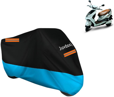 Juvdoxj Waterproof Two Wheeler Cover for Okinawa(Raise, Blue)