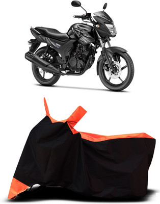 VESMEI Two Wheeler Cover for Yamaha(SZ RR V2.0 BS6, Orange)