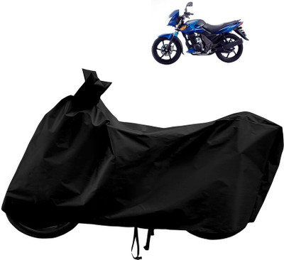 Horseyaart Waterproof Two Wheeler Cover for TVS(Flame SR125, Black)