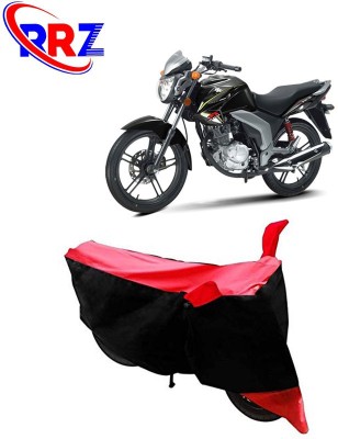 RRZ Waterproof Two Wheeler Cover for Suzuki(GSX, Black, Red)