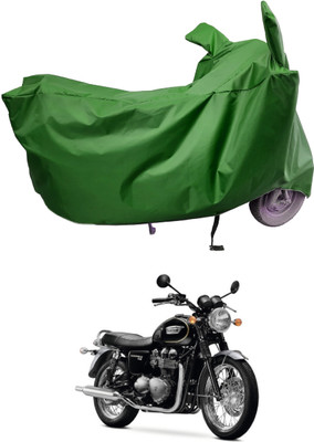 Amexride Two Wheeler Cover for Triumph(Bonneville T120 Black, Maroon)