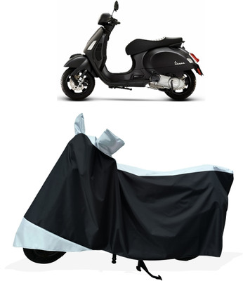 Tricway Two Wheeler Cover for Vespa(Notte 125 BS6, White)