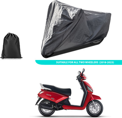 PAGORA Two Wheeler Cover for Mahindra(Gusto 125 BS6, Grey)