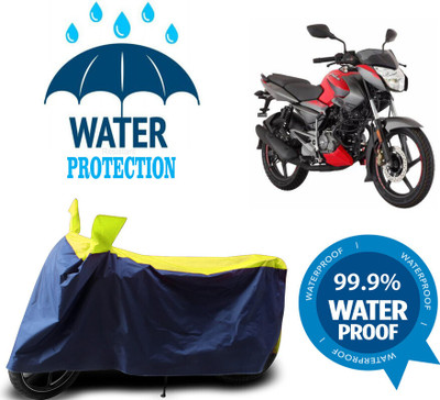 Mdstar Waterproof Two Wheeler Cover for Bajaj(Pulsar 135 BS6, Multicolor)