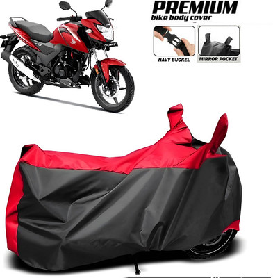 smwzxyu Waterproof Two Wheeler Cover for Honda(Red)