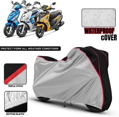 xodi Waterproof Two Wheeler Cover for Hero(Maestro, Silver, Black, Red)