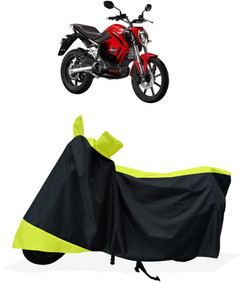 Tricway Two Wheeler Cover for Revolt(Motors RV 400 BS6, Yellow)