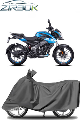 ZIRBOK Waterproof Two Wheeler Cover for Bajaj(Pulsar NS125 BS6, Grey)