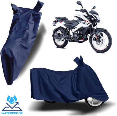 Autoinnovation Waterproof Two Wheeler Cover for Bajaj(Pulsar NS 200, Blue)
