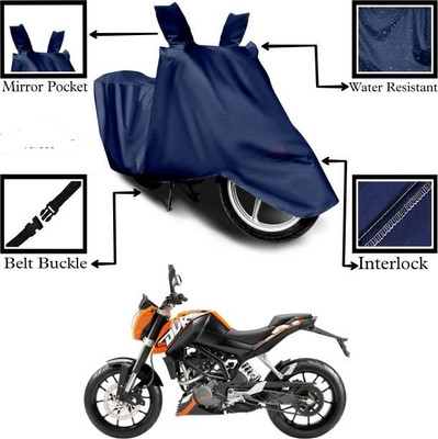 smwzxyu Waterproof Two Wheeler Cover for Hero(125 Duke, Blue)