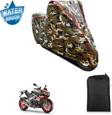 GOSHIV-car and bike accessories Waterproof Two Wheeler Cover for Aprilia(Yellow)