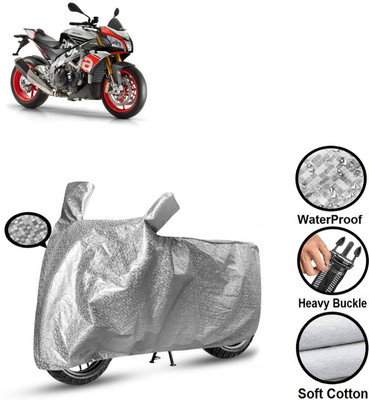 CODOKI Waterproof Two Wheeler Cover for Aprilia(Silver)