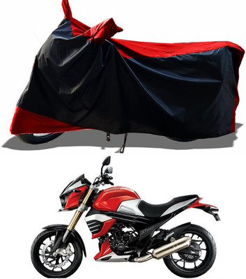 DeepShakshi AUTOMOTIVE Waterproof Two Wheeler Cover for Mahindra(Mojo UT 300, Red)