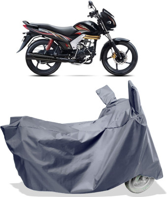 Amexride Two Wheeler Cover for Mahindra(Centuro, Grey)
