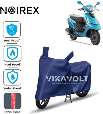 NOIREX Waterproof Two Wheeler Cover for TVS(Zest, Blue)