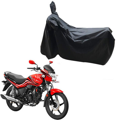 KEDIT Two Wheeler Cover for Hero(Passion Xpro, Black)