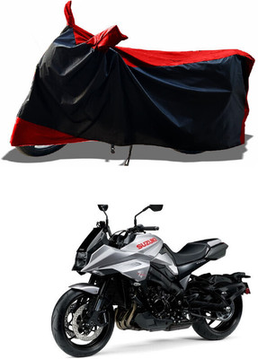 DeepShakshi AUTOMOTIVE Waterproof Two Wheeler Cover for Suzuki(Katana BS6, Red)
