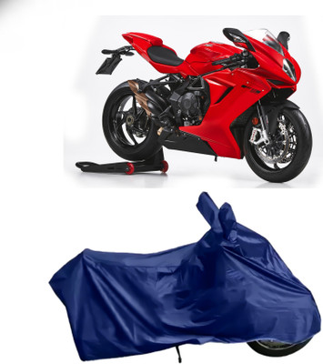 APNEK Waterproof Two Wheeler Cover for MV Agusta(F3, Blue)