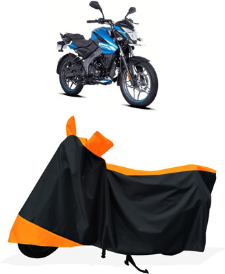 Tricway Two Wheeler Cover for Bajaj(Pulsar NS125 BS6, Orange)