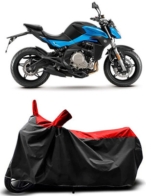 MMSSTAR Waterproof Two Wheeler Cover for CFMoto(650 NK, Red)