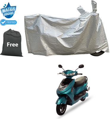 CODOKI Waterproof Two Wheeler Cover for Okinawa(R30 electric scooter, Silver)