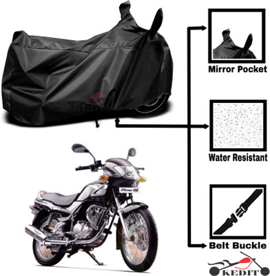 KEDIT Two Wheeler Cover for Universal For Bike(Fiero F2, Black)