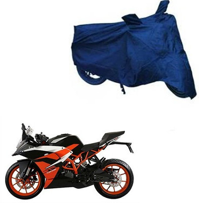 DeepShakshi AUTOMOTIVE Waterproof Two Wheeler Cover for KTM(RC 200, Blue)