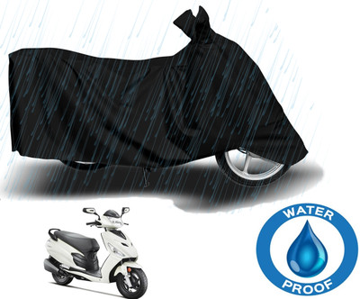 Autoinnovation Waterproof Two Wheeler Cover for Hero(Maestro Edge, Black)