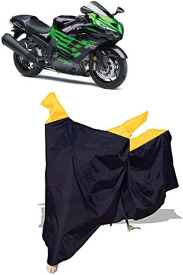 Amexride Two Wheeler Cover for Kawasaki(Ninja ZX 14R BS6, Multicolor)