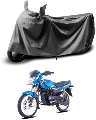 Gali Bazar Waterproof Two Wheeler Cover for Bajaj(Platina 100 BS6, Grey)