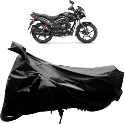 Mdstar Waterproof Two Wheeler Cover for Hero(Passion Xpro, Black)