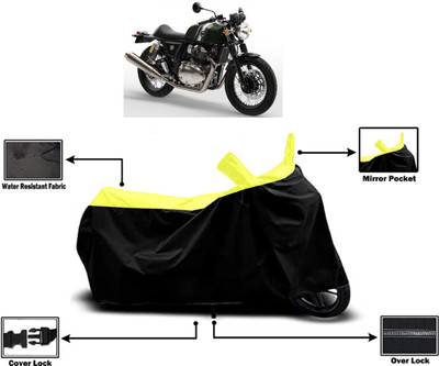 Amexride Two Wheeler Cover for Royal Enfield(Continental GT, Yellow)