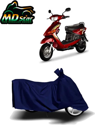 Mdstar Waterproof Two Wheeler Cover for Universal For Bike(Yo Spark, Black)