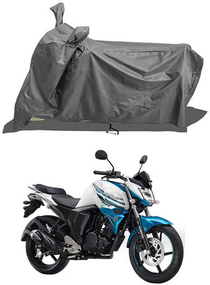 JC AutoHub Waterproof Two Wheeler Cover for Yamaha(FZ-S, Grey)