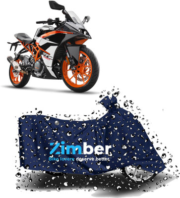 THE REAL ARV Two Wheeler Cover for KTM(RC 390, Blue)