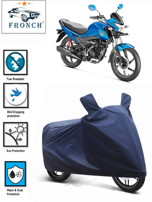 FRONCH Waterproof Two Wheeler Cover for Honda(Livo, Blue)