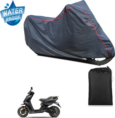 GOSHIV-car and bike accessories Waterproof Two Wheeler Cover for Ather(450 X, Grey)