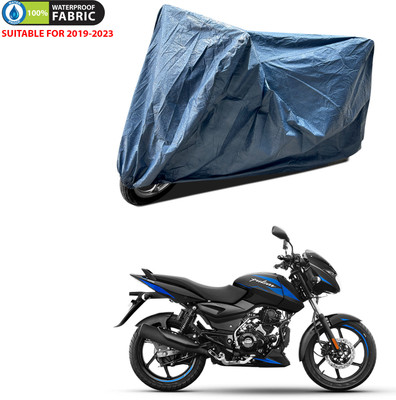 PAGORA Waterproof Two Wheeler Cover for Bajaj(Pulsar 125, Blue)