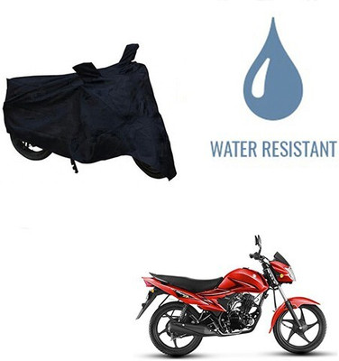 DeepShakshi AUTOMOTIVE Waterproof Two Wheeler Cover for Suzuki(Hayate, Black)