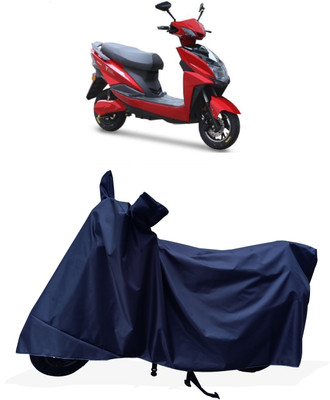 Tricway Two Wheeler Cover for Techo Electra(Raptor BS6, Blue)