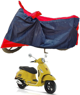 Mdstar Waterproof Two Wheeler Cover for Piaggio(Vespa VXL 150, Red, Blue)