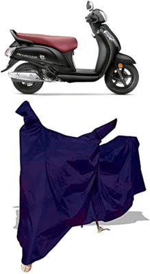 Amexride Two Wheeler Cover for Suzuki(Access SE, Blue)
