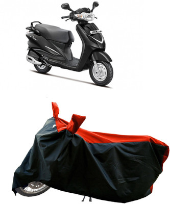 DeepShakshi AUTOMOTIVE Waterproof Two Wheeler Cover for Hero(Duet VX 110CC BS6, Red)