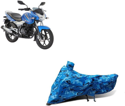 Anlopeproducts Waterproof Two Wheeler Cover for Hero(Duet LX 110CC BS6, Blue)